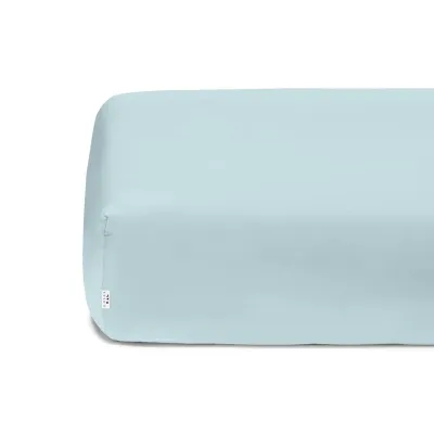 Набор Простыня на резинке COSAS BEIGE/BLUE Ранфорс 90х200х20 см 2 шт.