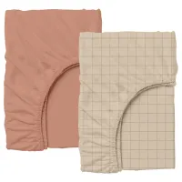 Набір простирадла на резинці COSAS COPPER/ BEIGE GEOMETRY Ранфорс 180х200х20 см 2 шт Бежевий/Коричневий Набір простирадла на резинці COSAS COPPER/ BEIGE GEOMETRY Ранфорс 180х200х20 см 2 шт Бежевий/Коричневий