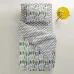 Детская простыня COSAS GREY ZIGZAG Ранфорс 60х120х12 см Серый