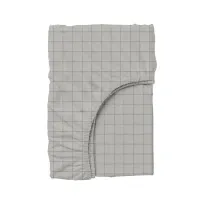 Дитяче простирадло COSAS GREY GEOMETRY Ранфорс 60х120х12 см Сірий Дитяче простирадло COSAS GREY GEOMETRY Ранфорс 60х120х12 см Сірий