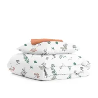Підліткова постільна білизна WILDFLOWERS CS1 COSAS Білий 155х215 см