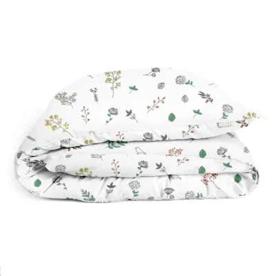 Детское постельное белье в кроватку Wild Flowers CS2 COSAS Белый 110х140 см Детское постельное белье в кроватку Wild Flowers CS2 COSAS Белый 110х140 см