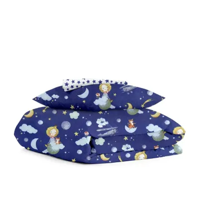 Підліткова постільна білизна LITTLE PRINCE STAR COSAS Блакитний 155х215 см