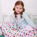Підліткова постільна білизна LOVE COSAS бірюзовий 155х215 см Підліткова постільна білизна LOVE COSAS бірюзовий 155х215 см