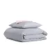 Підліткова постіль з простирадлом на гумці SMOKY ROSE COSAS сірий 155х215 см