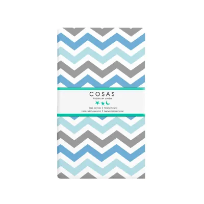 Підліткова постіль з простирадлом на гумці SMOKY BLUE COSAS сірий 155х215 см Підліткова постіль з простирадлом на гумці SMOKY BLUE COSAS сірий 155х215 см