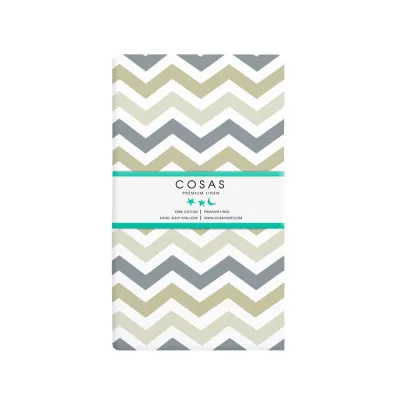 Дитяча постільна білизна в ліжечко Smoky COSAS сірий 110х140 см
