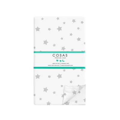 Дитяча постільна білизна в ліжечко Starfall CS4 COSAS Білий 110х140 см Дитяча постільна білизна в ліжечко Starfall CS4 COSAS Білий 110х140 см