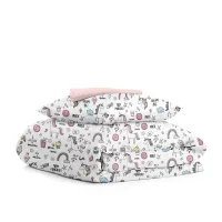 Подростковое постельное белье UNICORN SWEETS CS2 COSAS Белый 155х215 см