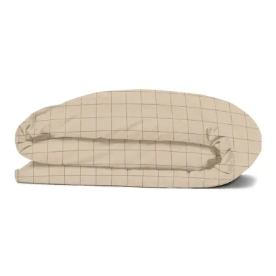 Півтораспальний комплект на резинці COSAS BEIGE GEOMETRY CS1 Ранфорс 160х220 см Бежевий/Сірий Півтораспальний комплект на резинці COSAS BEIGE GEOMETRY CS1 Ранфорс 160х220 см Бежевий/Сірий