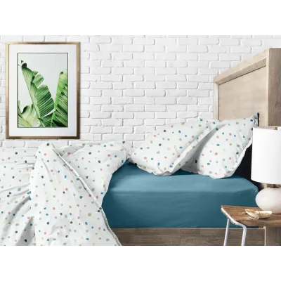Сімейний комплект постільної білизни COSAS Color BLOTS CS5 2х160х220 см Різнокольоровий Сімейний комплект постільної білизни COSAS Color BLOTS CS5 2х160х220 см Різнокольоровий