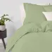 Сімейна постіль з простирадлом на гумці Olive CS1 COSAS Оливка 2х160х220 см Сімейна постіль з простирадлом на гумці Olive CS1 COSAS Оливка 2х160х220 см
