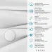 Двоспальна постільна білизна Big Star COSAS сірий 180х220 см