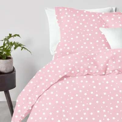 Євро постільна білизна Rose Starfall COSAS рожевий 200х220 см Євро постільна білизна Rose Starfall COSAS рожевий 200х220 см