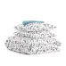 Полуторная постель с простыней на резинке Unicorn Sweets COSAS Белый 160х220 см
