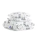 Евро постельное белье Dream White Wigwam COSAS Голубой 200х220 см