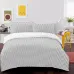 Євро постільна білизна Grey Zigzag COSAS сірий 200х220 см Євро постільна білизна Grey Zigzag COSAS сірий 200х220 см
