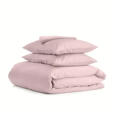 Євро комплект COSAS BEIGE SATIN CS10 Сатин 200х220 см Бежевий