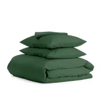 Семейный комплект COSAS GREEN SATIN CS1 2х160х220 см Зеленый Семейный комплект COSAS GREEN SATIN CS1 2х160х220 см Зеленый