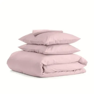 Сімейний комплект COSAS BEIGE SATIN CS7 Сатин 2х160х220 см Бежевий