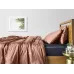 Полуторна постільна білизна Beige CS4 COSAS сірий 160х220 см