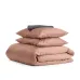 Полуторна постільна білизна Beige CS4 COSAS сірий 160х220 см