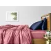 Півтораспальний комплект COSAS ROSE SATIN CS3 160х220 см Синій