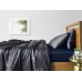 Полутораспальный комплект COSAS GREY SATIN CS9 160х220 см Синий/Серый