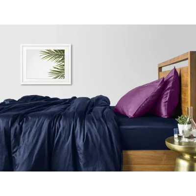 Семейный комплект постельного белья Dark Blue CS4 COSAS Фиолетовый 2х160х220 см Семейный комплект постельного белья Dark Blue CS4 COSAS Фиолетовый 2х160х220 см