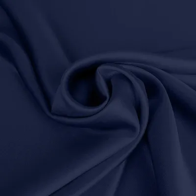Полуторное постельное белье сатин Dark Blue CS10 COSAS Шоколад 160х220 см
