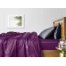 Полуторное постельное белье Violet CS2 COSAS серый 160х220 см