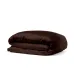Півтораспальний комплект COSAS CHOCOLATE SATIN Сатин 160х220 см Бежевий/Шоколадний