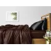 Півтораспальний комплект COSAS CHOCOLATE SATIN CS2 160х220 см Чорний/Шоколадний