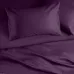 Евро постельное белье сатин Violet 70 COSAS Фиолетовый 200х220 см