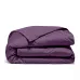 Евро постельное белье сатин Violet 70 COSAS Фиолетовый 200х220 см