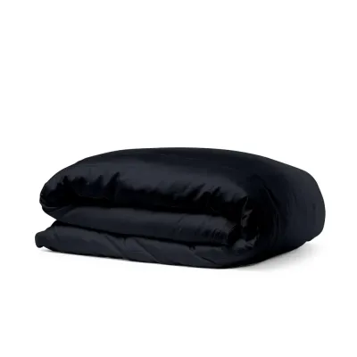 Євро комплект COSAS BLACK SATIN 200х220 см Чорний