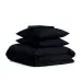 Євро комплект COSAS BLACK SATIN 200х220 см Чорний