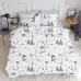 Евро комплект без простыни COSAS DREAM WIGWAMS Ранфорс 200х220 см Голубой Евро комплект без простыни COSAS DREAM WIGWAMS Ранфорс 200х220 см Голубой