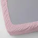 Простынь на резинке COSAS ROSE DOTS Ранфорс 140х200х20 см Розовый