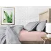 Простынь на резинке COSAS ROSE DOTS Ранфорс 140х200х20 см Розовый
