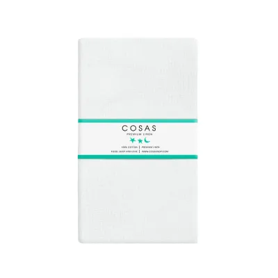 Дитяча постільна білизна у ліжечко COSAS Rum 110х140 см Коричнево-білий