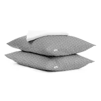 Набір наволочки і простирадло COSAS GREY DOTS & SNOW Ранфорс 160х200 см Сірий