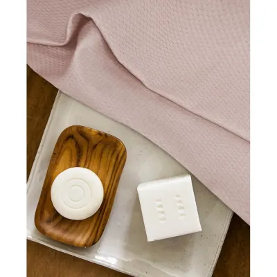 Рушник COSAS WAFFLE ROSE Піке 75x130 см Рожевий