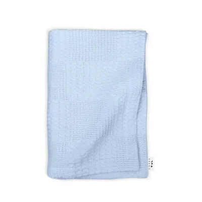 Рушник COSAS CUBE LIGHT BLUE Піке 75x130 см Блакитний