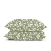 Двоспальний комплект COSAS OLIVE FLOWERS Ранфорс 180х220 см Зелений