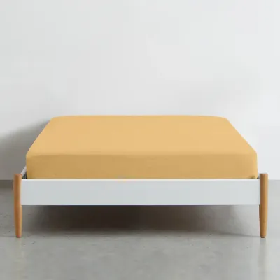 Простынь на резинке COSAS HONEY Ранфорс 140х200х20 см Золотистый Простынь на резинке COSAS HONEY Ранфорс 140х200х20 см Золотистый