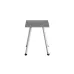 Табурет кухонный Ferrum-decor 430x320x320 Белый металл ДСП Бетон 16 мм (TAB014)