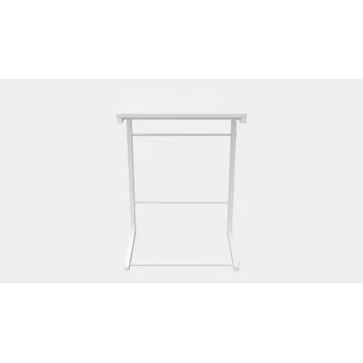 Столик приставной Терри Ferrum-decor 650x440x330 Белый металл ДСП Белый 16 мм (TERR008) Столик приставной Терри Ferrum-decor 650x440x330 Белый металл ДСП Белый 16 мм (TERR008)