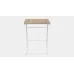 Столик приставной Терри Ferrum-decor 650x440x330 Белый металл ДСП Дуб Сонома 16 мм (TERR011) Столик приставной Терри Ferrum-decor 650x440x330 Белый металл ДСП Дуб Сонома 16 мм (TERR011)