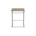 Столик приставной Терри Ferrum-decor 650x440x330 Серый металл ДСП Дуб Сан-Марино 16 мм (TERR016)